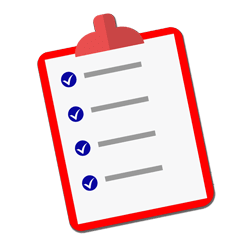 checklist liste de points vérifiés